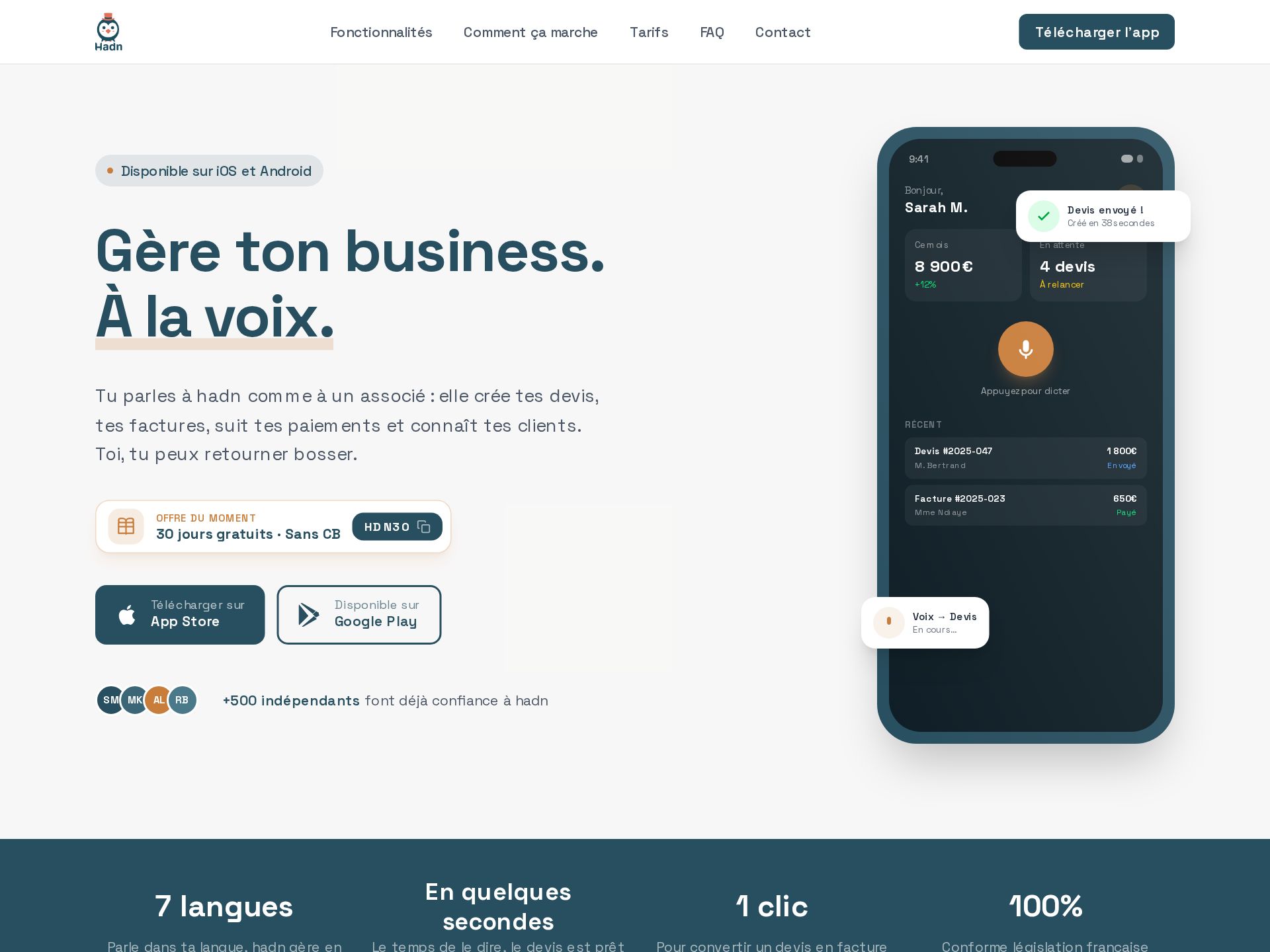 Aperçu du site hadn